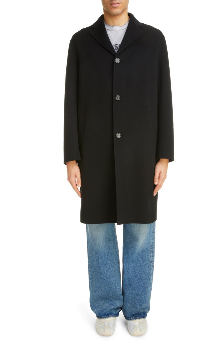 Acne Studios Address Distressed Organic Cotton Graphic T-Shirt, Alternate, color, 