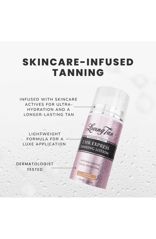 Loving Tan 2hr Express Tanning Lotion In Medium