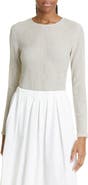 Vince Textured Long Sleeve Top