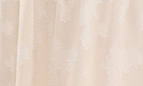 Socialite Asummetric One-shoulder Chiffon Minidress In Ivory