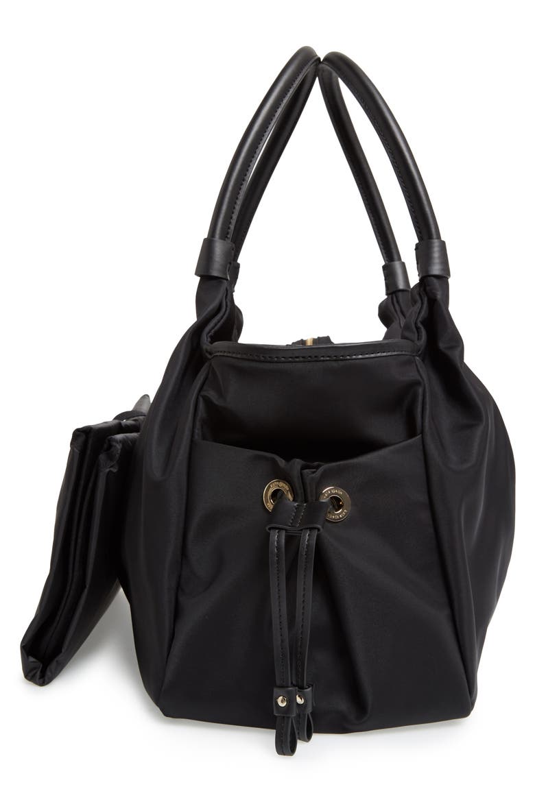 watson lane - stevie diaper bag, Alternate, color, BLACK