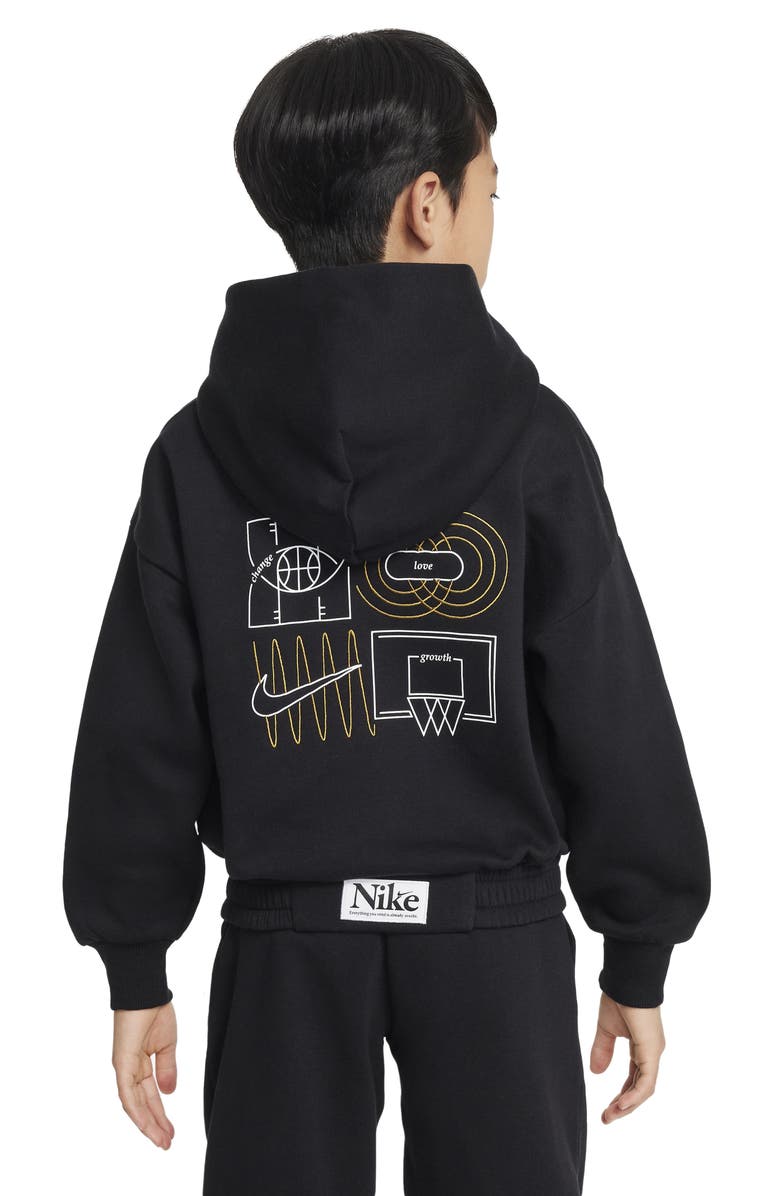 Nike Kids' Basketball Hoodie, Alternate, color, 