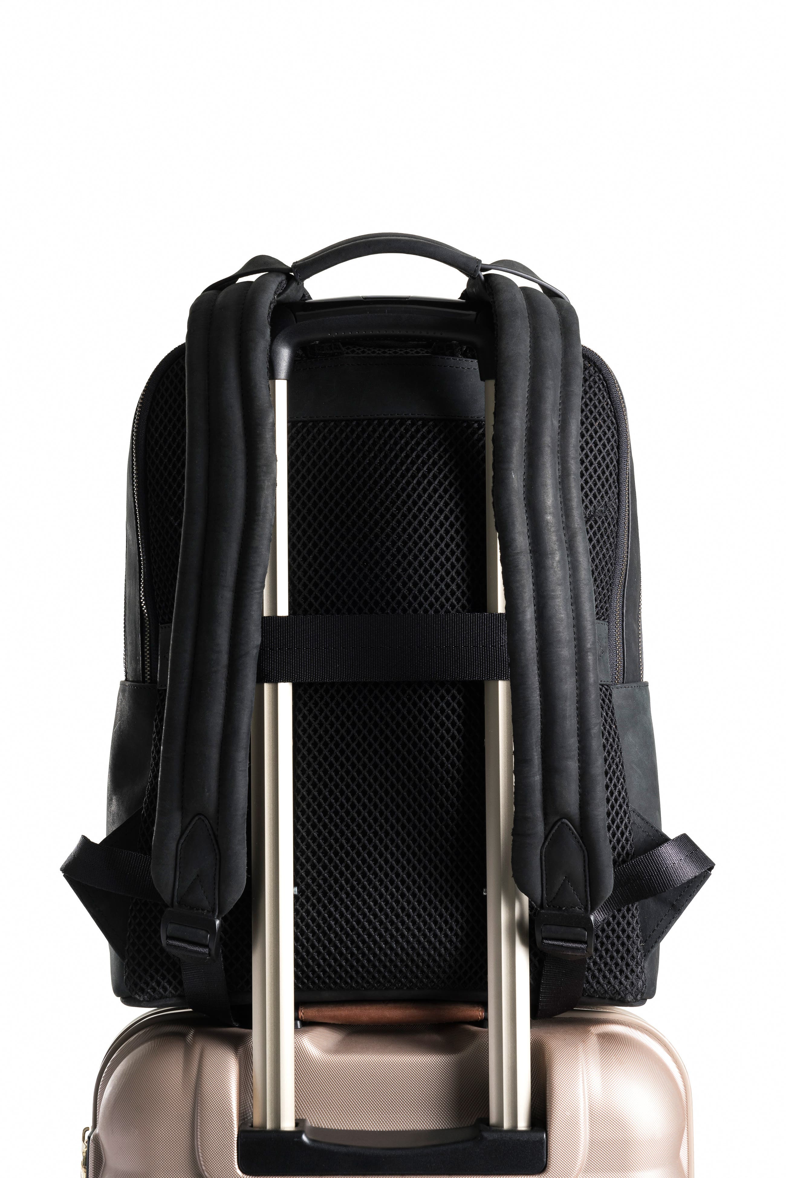 Velez Top Grain Leather Backpack For Men and Women Casual Daypack, Alternate, color, 