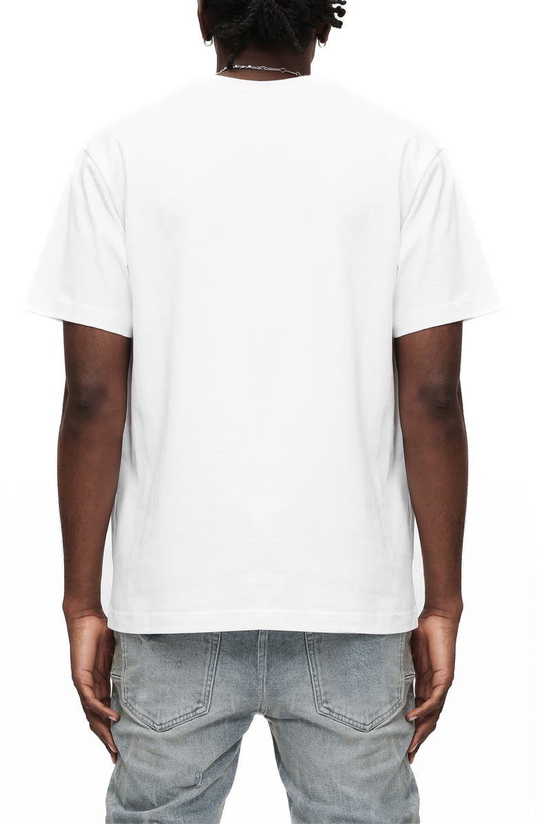 PURPLE BRAND Textured Graphic T-Shirt, Alternate, color, 