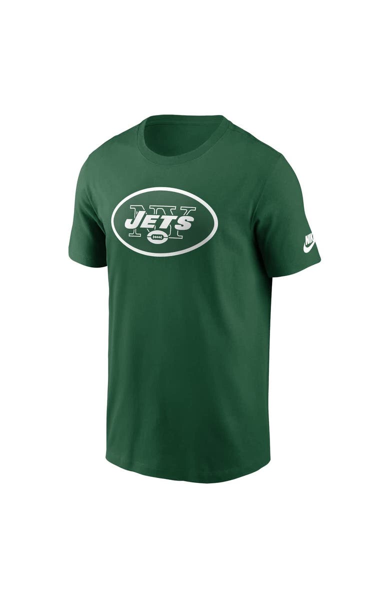 Nike Men's Nike Kelly Green New York Jets Rewind Logo Essential T-Shirt, Alternate, color, Green