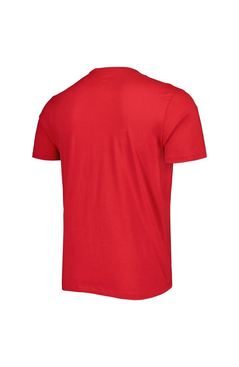 '47 Men's '47 Red Tampa Bay Buccaneers Wordmark Rider Franklin T-Shirt, Alternate, color, Red