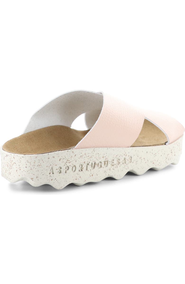 Asportuguesas by Fly London Cross Slide Sandal, Alternate, color, Pink