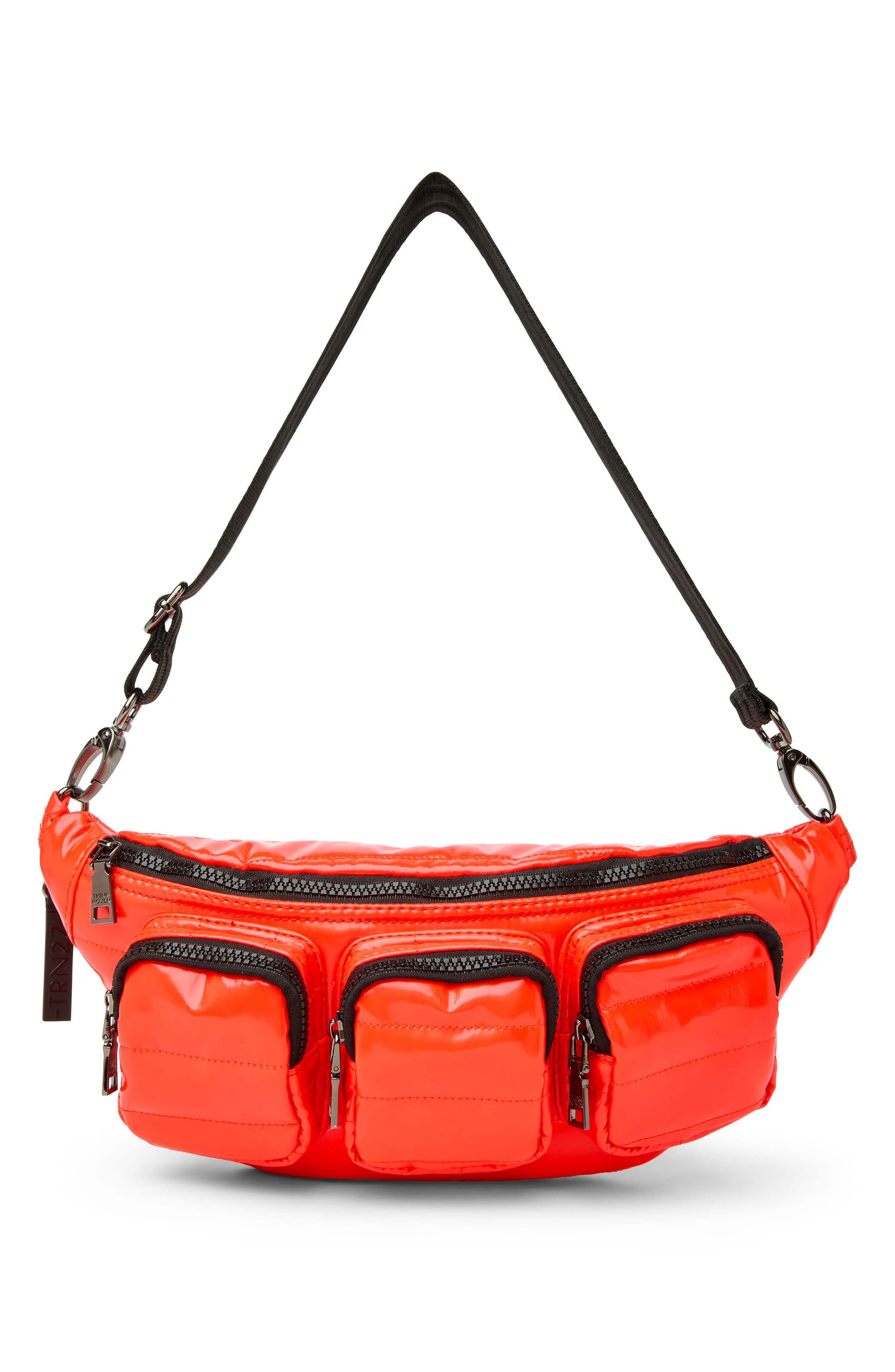 THINK ROYLN Triple Threat Sling Bag, Alternate, color, Poppy Patent