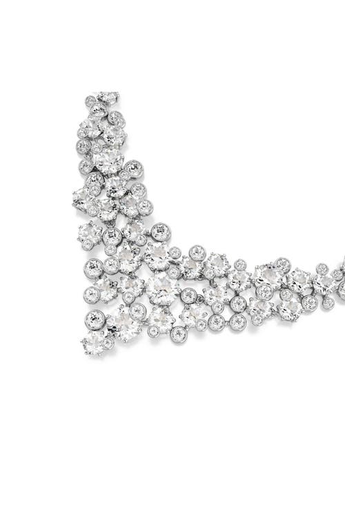 Swarovski Constella Crystal Necklace In Silver