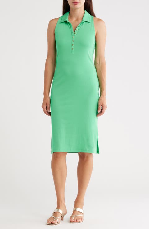 Reema Sleeveless Polo Dress