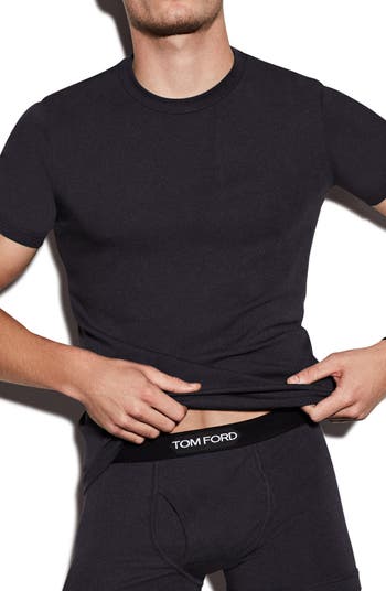 【Tom Ford】 CrewneckTシャツ COTTON CREWNECK T-SHIRT | Tom Ford Fashion
