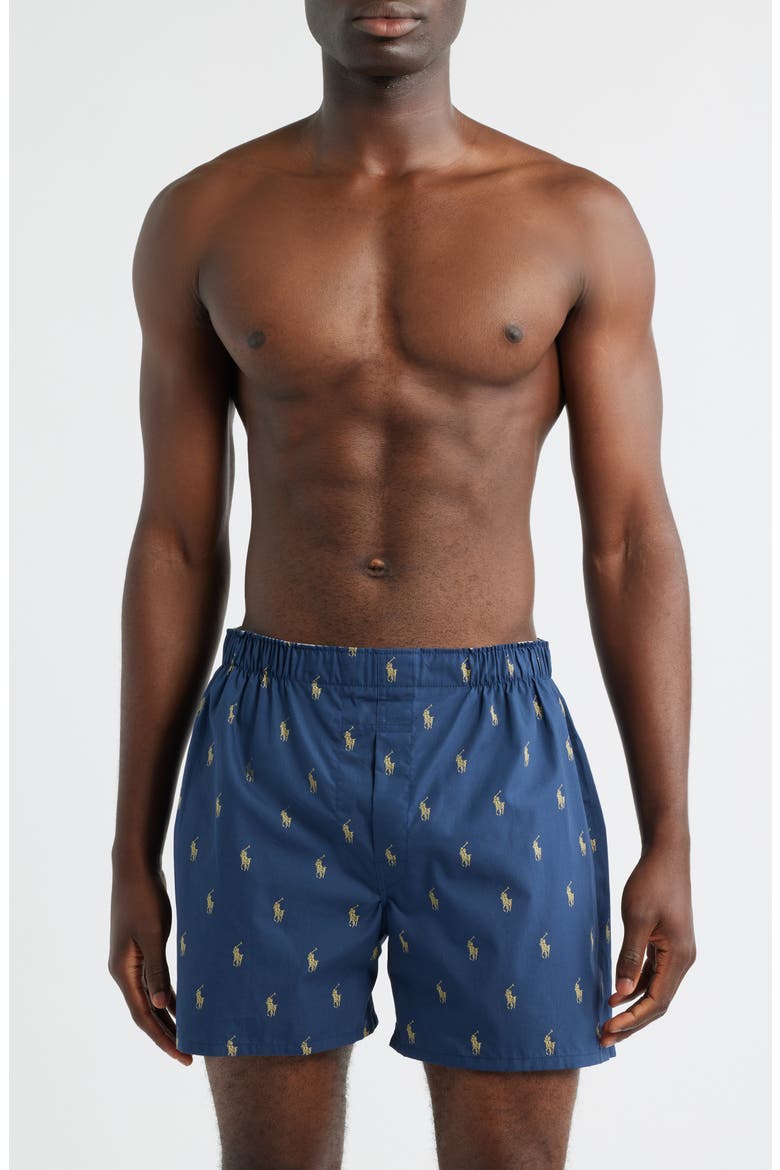 Classic Fit Assorted 3-Pack Cotton Boxers, Alternate, color, BS/SP/PBD