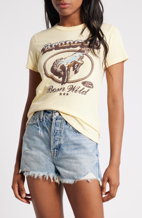 Bronco Born Wild Graphic T-Shirt