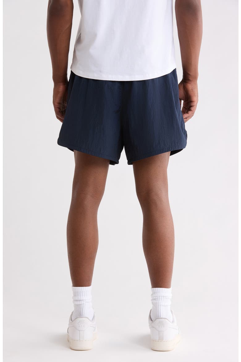 MLB Yankees Nylon Gym Shorts, Alternate, color, DARK SAPPHIRE