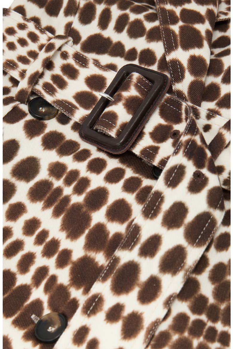Concordia Print Belted Sleeveless Maxi Dress, Alternate, color, CHOCOLATE