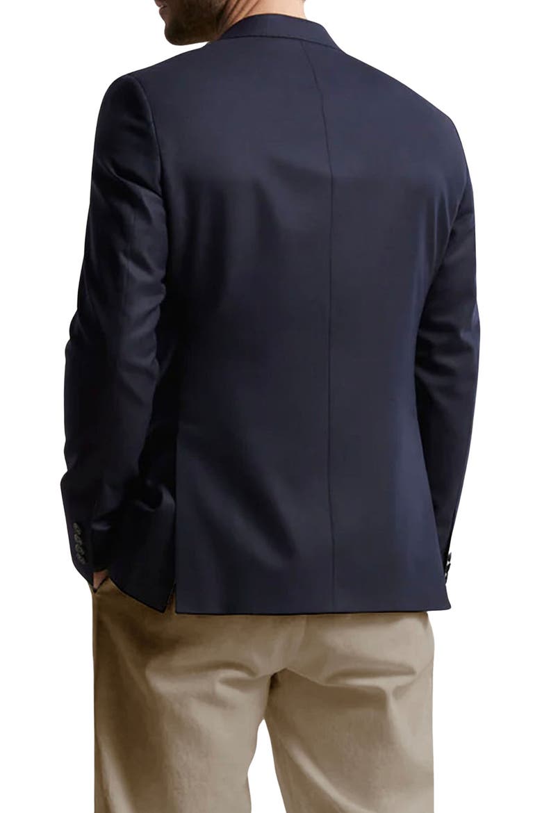 Navy Wool Blazer, Alternate, color, NAVY