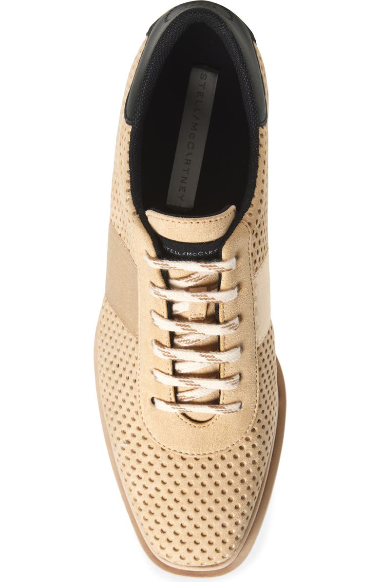 Stella McCartney Sneak-Elyse Platform Wedge Sneaker, Alternate, color, Dust