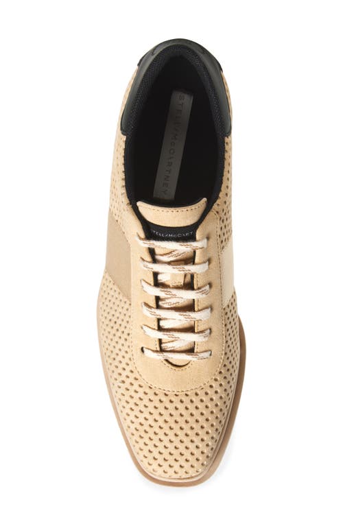 Shop Stella Mccartney Sneak-elyse Platform Wedge Sneaker In Dust