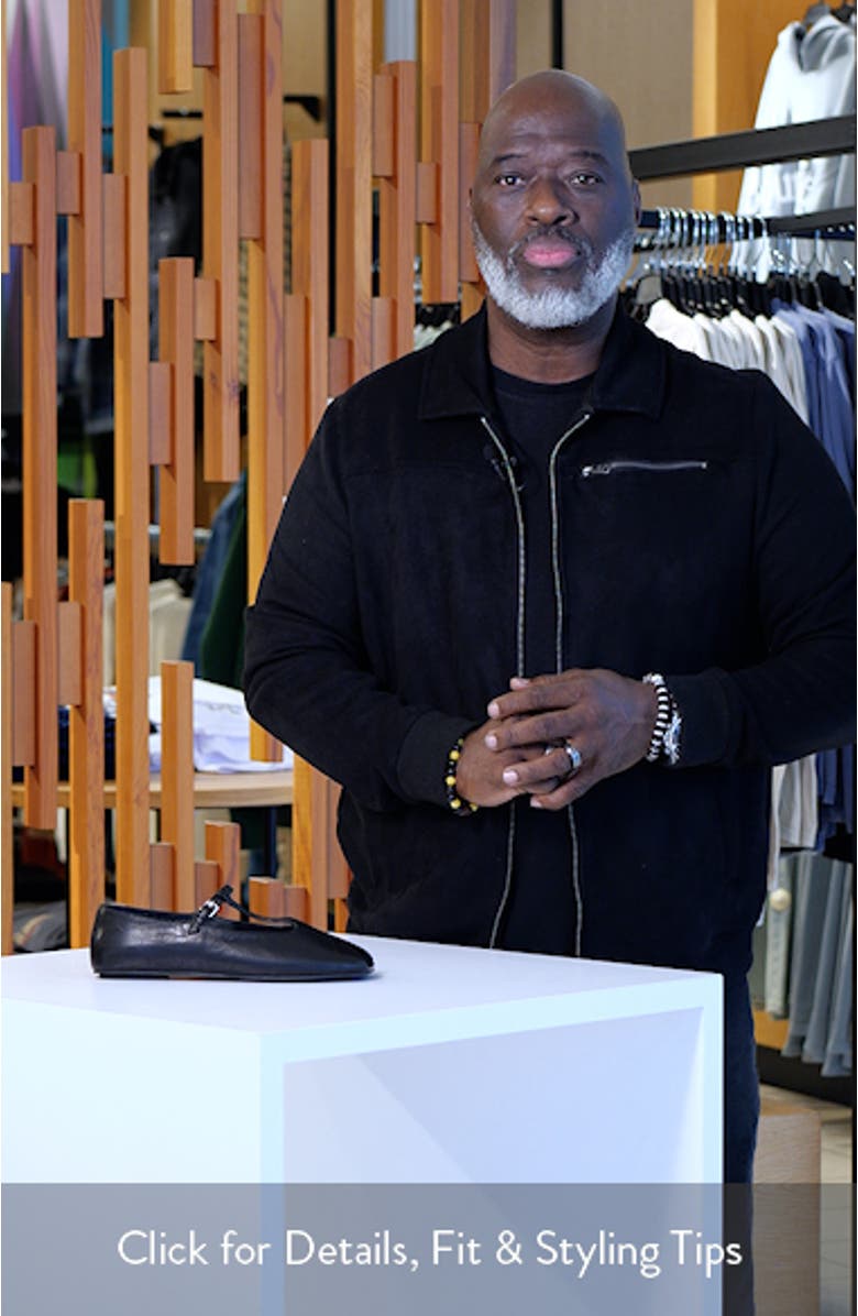 Keeneland T-Strap Peep Toe Flat, sales video thumbnail