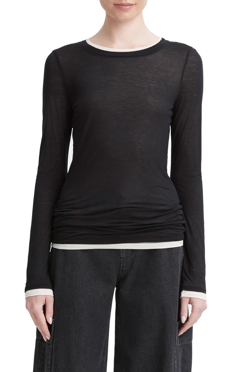 Vince Long Sleeve T-Shirt, Main, color, 
