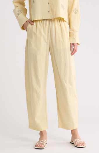 Scotch & Soda Barrel Leg Cotton Drawstring Pants