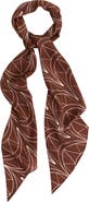 Lost Pattern "Chrysler" Silk Crepe Neck Scarf