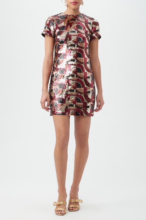 Lupine 2 Sequin T-Shirt Dress