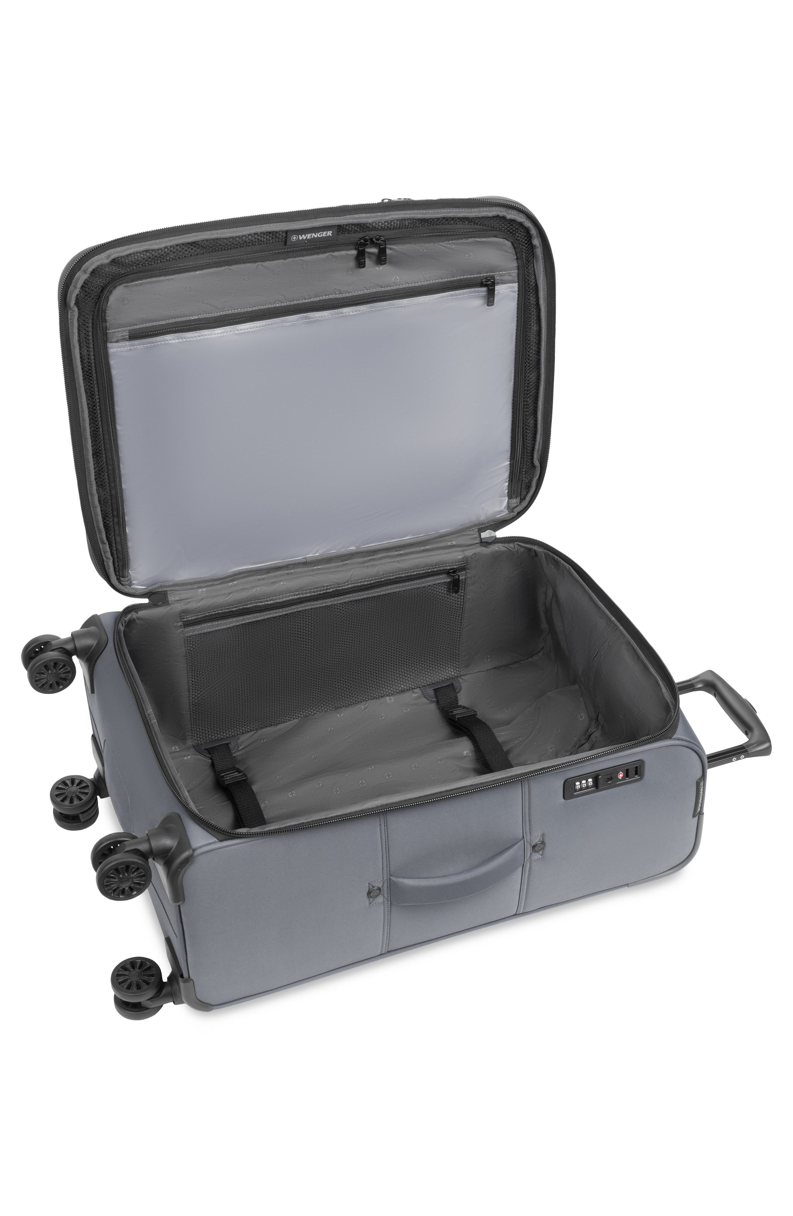 SWISSGEAR 25-Inch Softside Spinner Luggage, Alternate, color, 