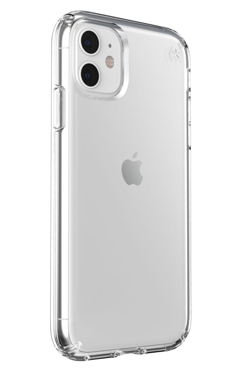 Speck Presidio Stay Clear iPhone 11/11 Pro/11 Pro Max Phone Case, Alternate, color, 