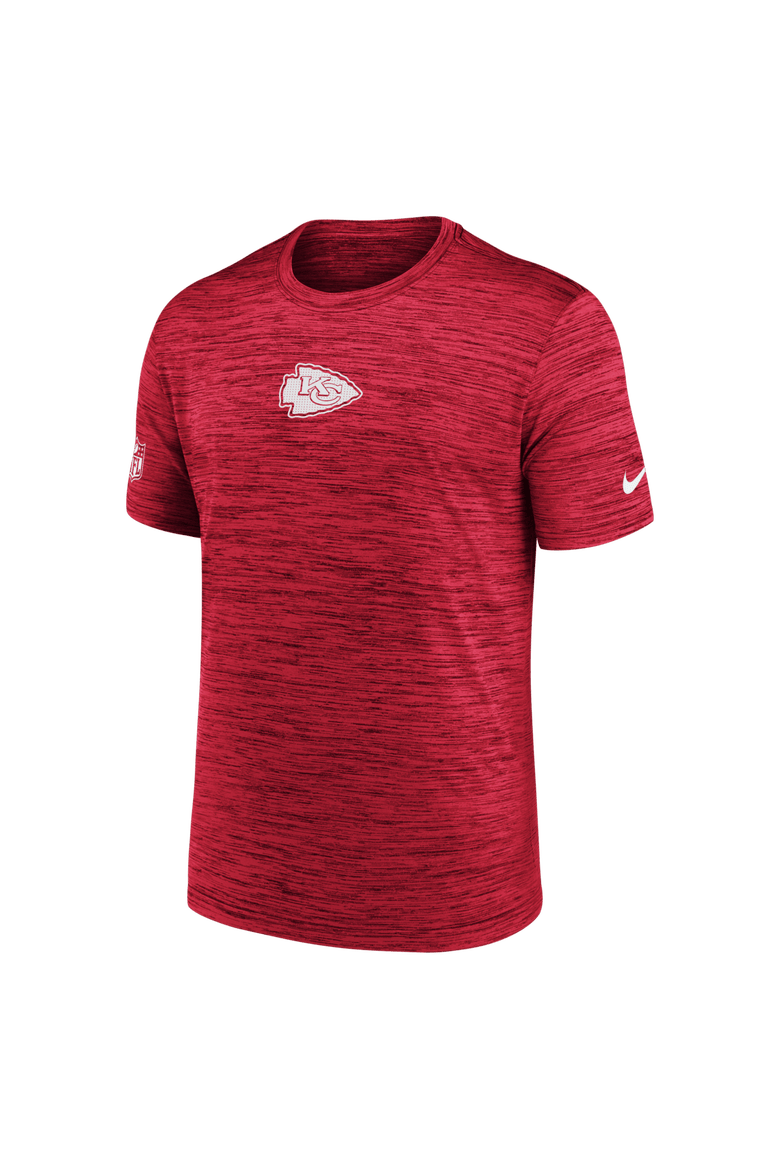 Men's Nike Red Kansas City Chiefs Big & Tall Sideline Velocity Performance T-Shirt, Alternate, color, Red
