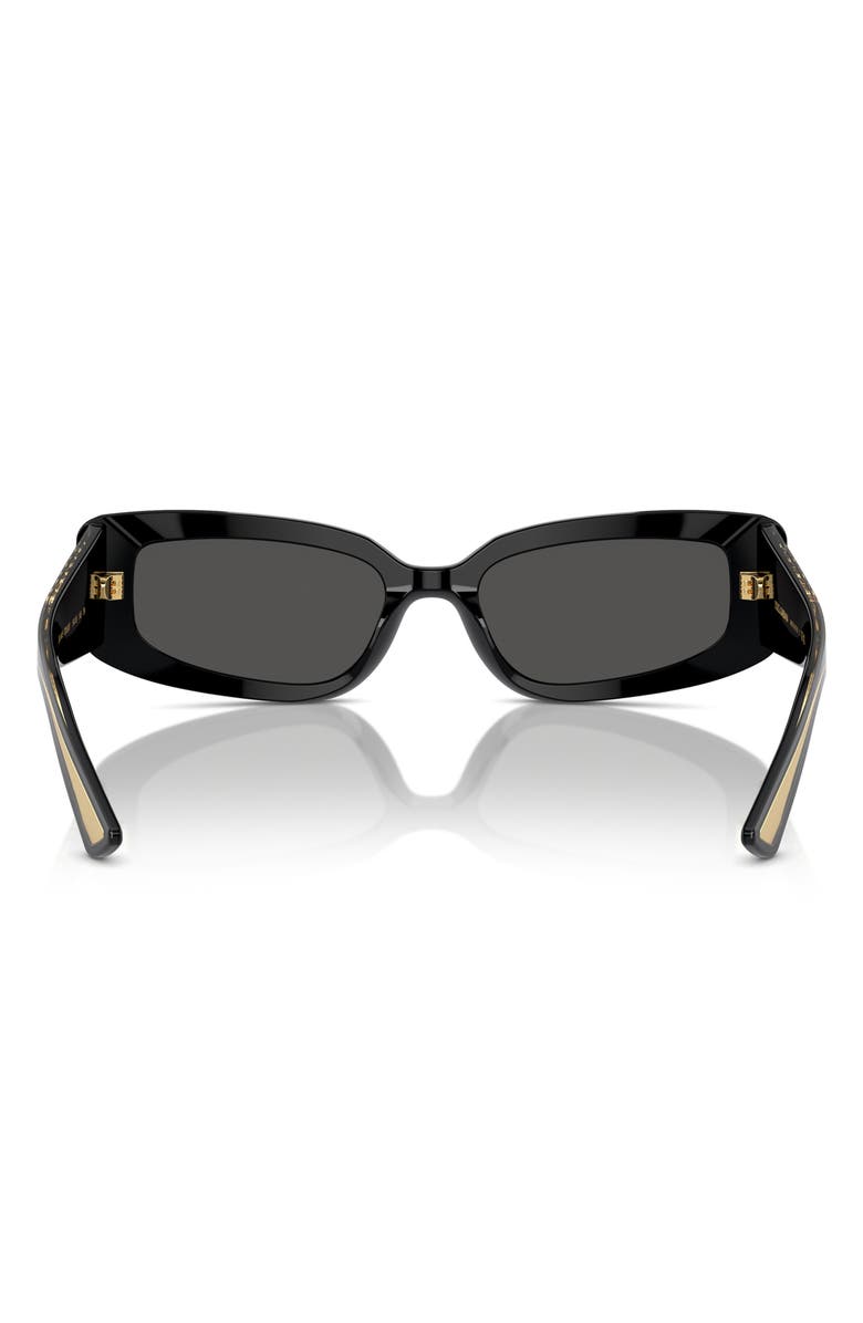 Dolce&Gabbana 54mm Cat Eye Sunglasses, Alternate, color, 