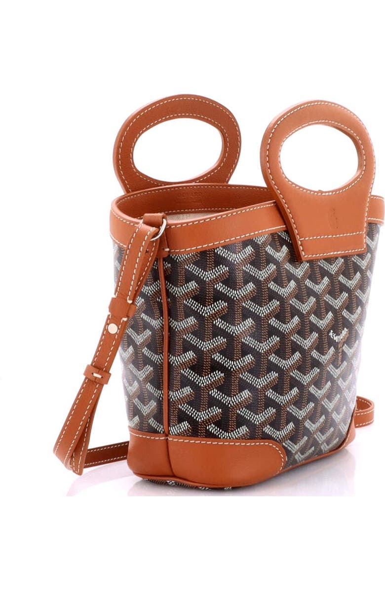 Pre-Owned Goyard Beluga Bag Coated Canvas Mini, Alternate, color, Brown