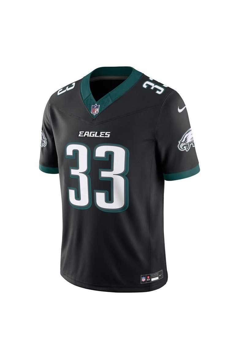 Men's Nike Cooper DeJean Black Philadelphia Eagles Alternate Vapor F.U.S.E. Stitched Limited Jersey, Alternate, color, Black