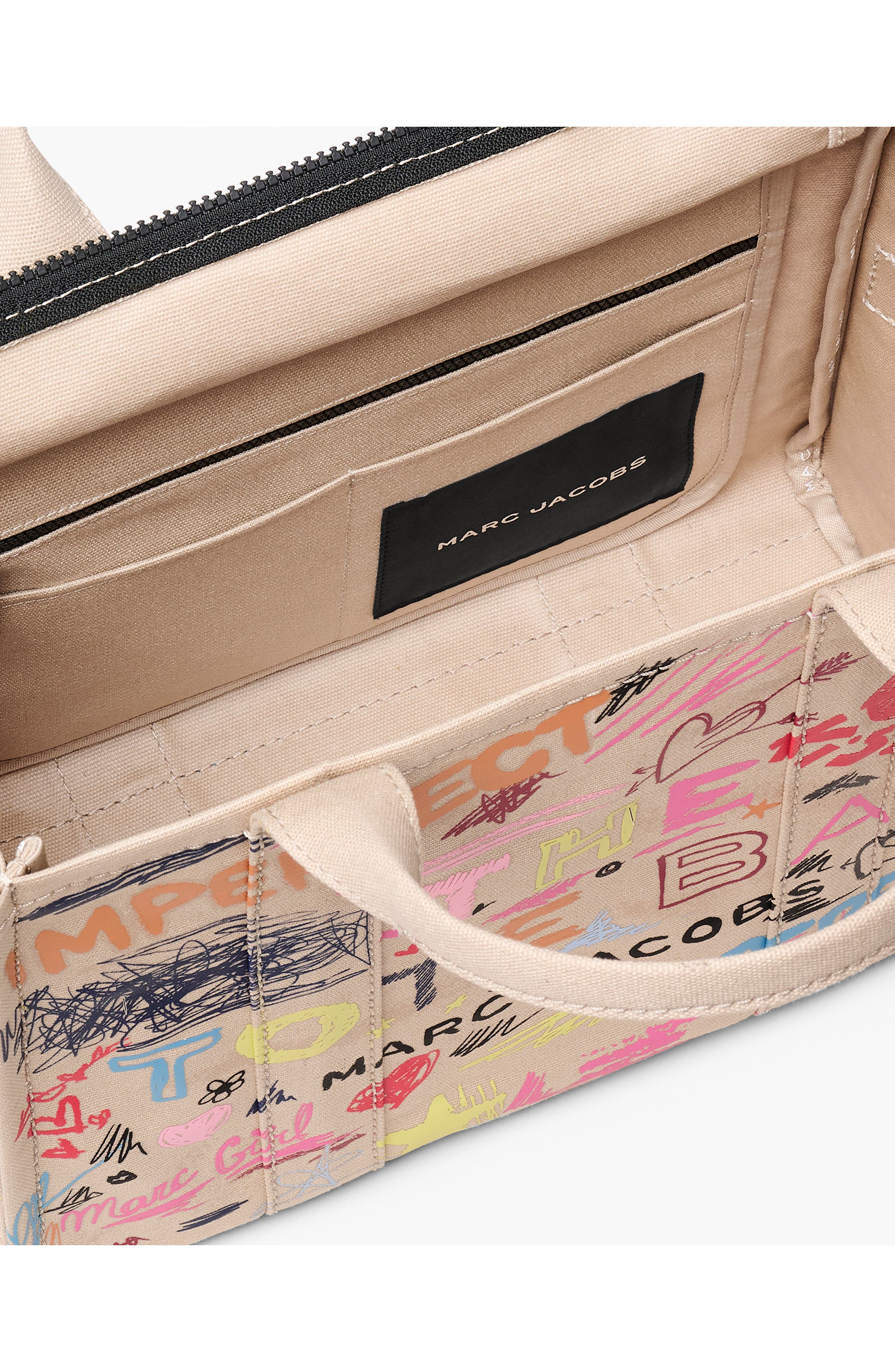 Женские сумки Marc Jacobs The Punk Scribble Medium Canvas — фото 8