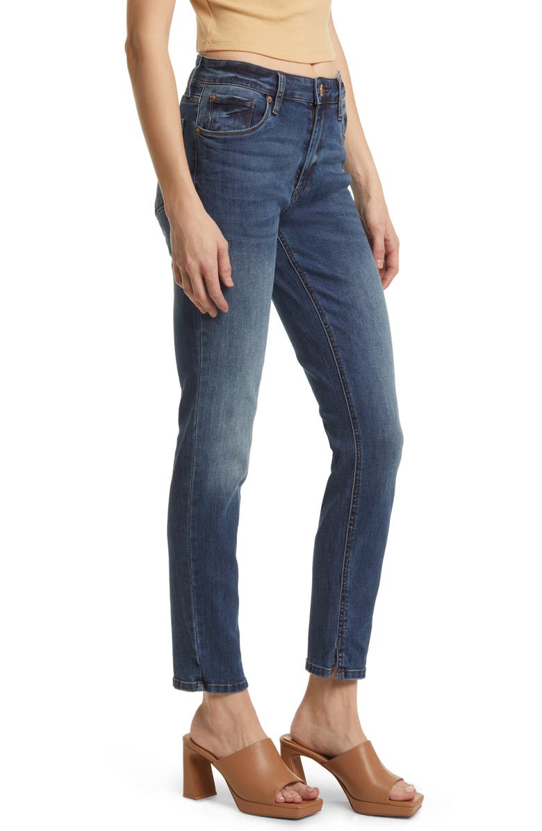 STS Blue Caroline High Waist Ankle Straight Leg Jeans, Alternate, color, Belhaven