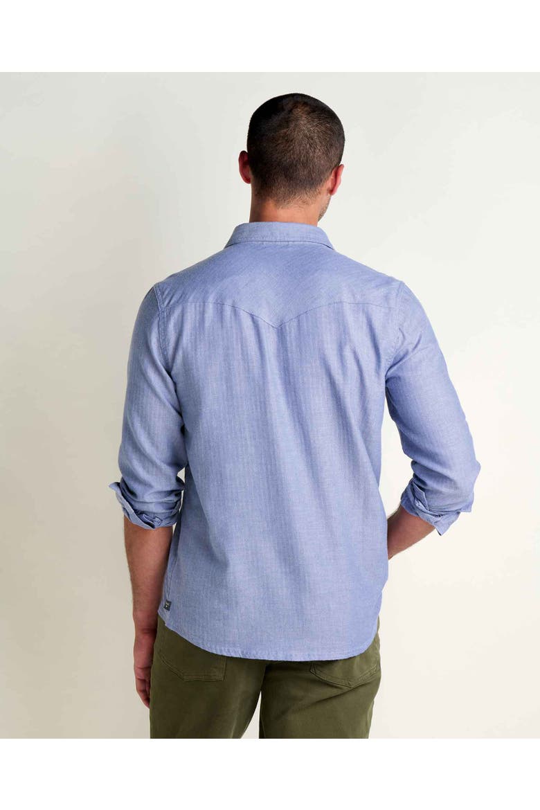 Airsmyth Western Long Sleeve Shirt, Alternate, color, Dew Pattern