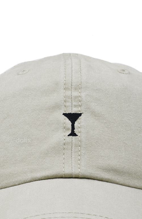 Dalix Lil Martini Dad Cap In White