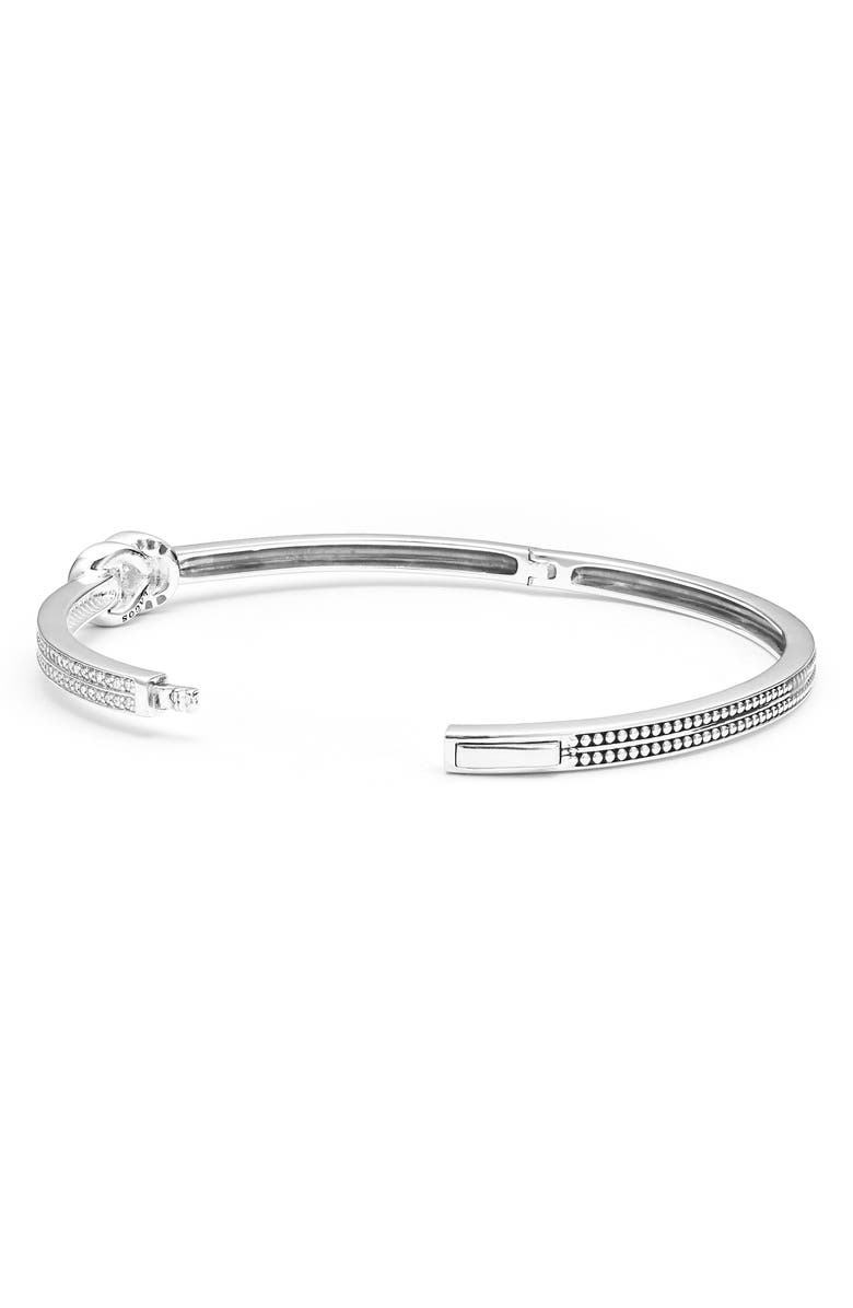 LAGOS Newport Bangle, Alternate, color, Diamond