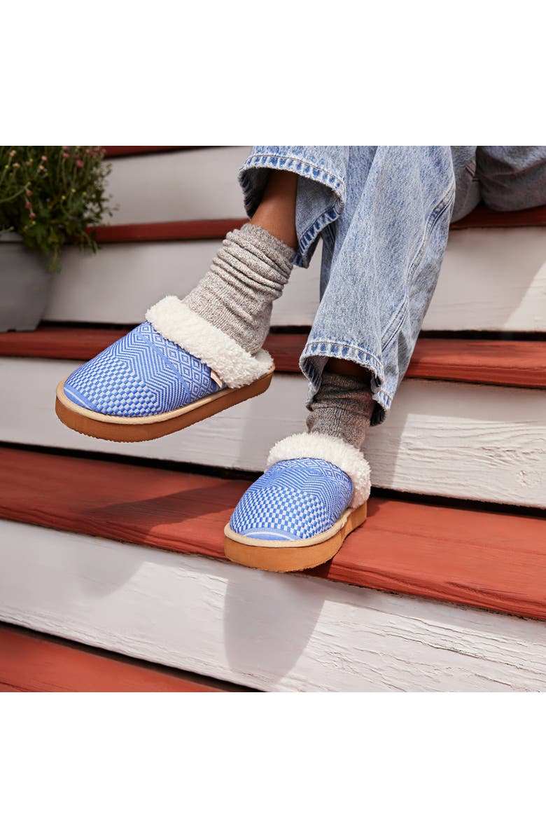 Feelgoodz Women's Outdoor Mule Slipper, Alternate, color, Azure