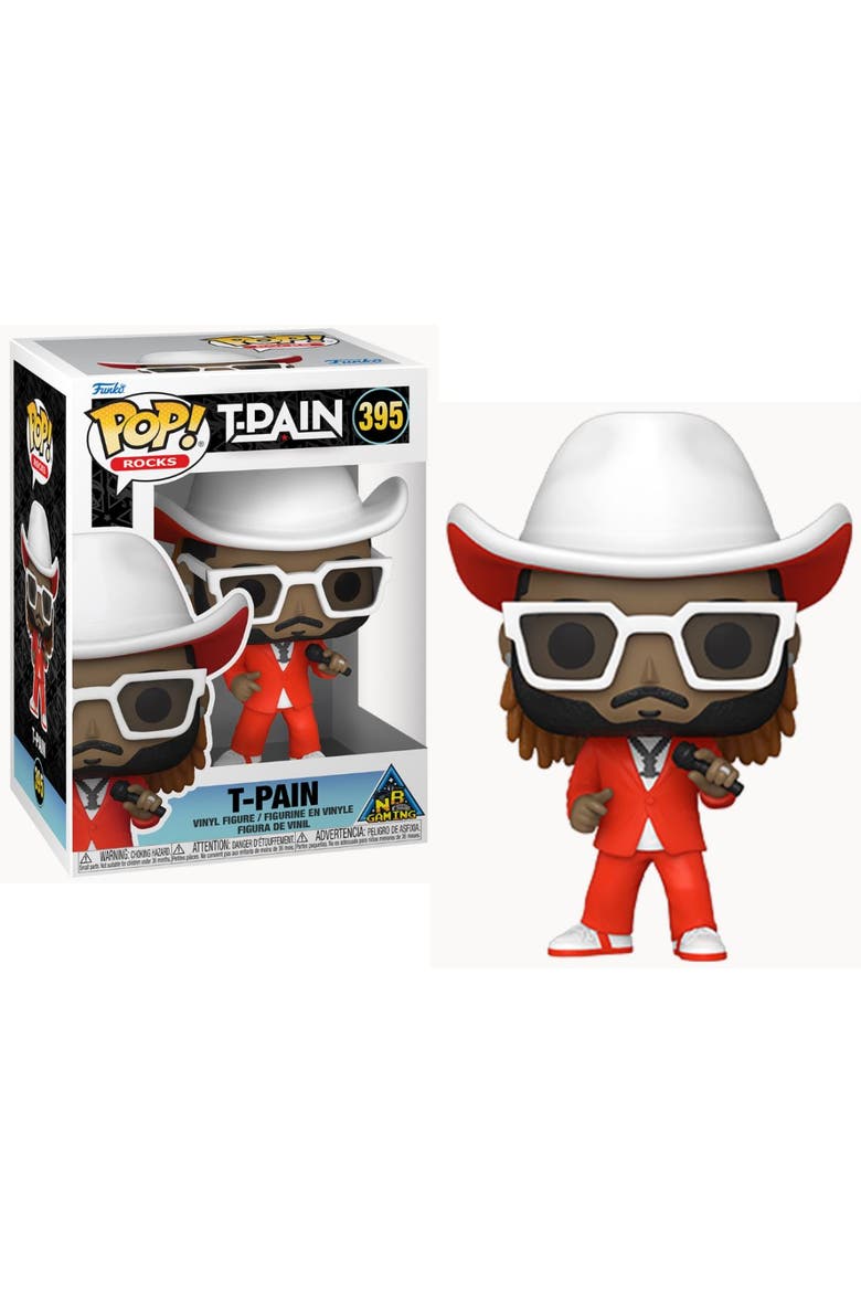 T-Pain Funko Pop! Rocks, Main, color, Red
