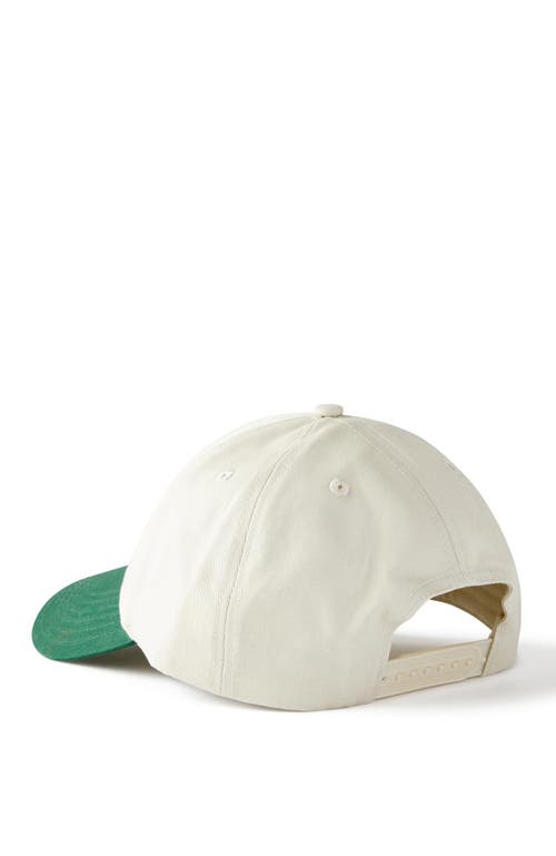 Cotton On Tylah Saunders 6 Panel Ball Cap In Lcn Tylah Saunders White