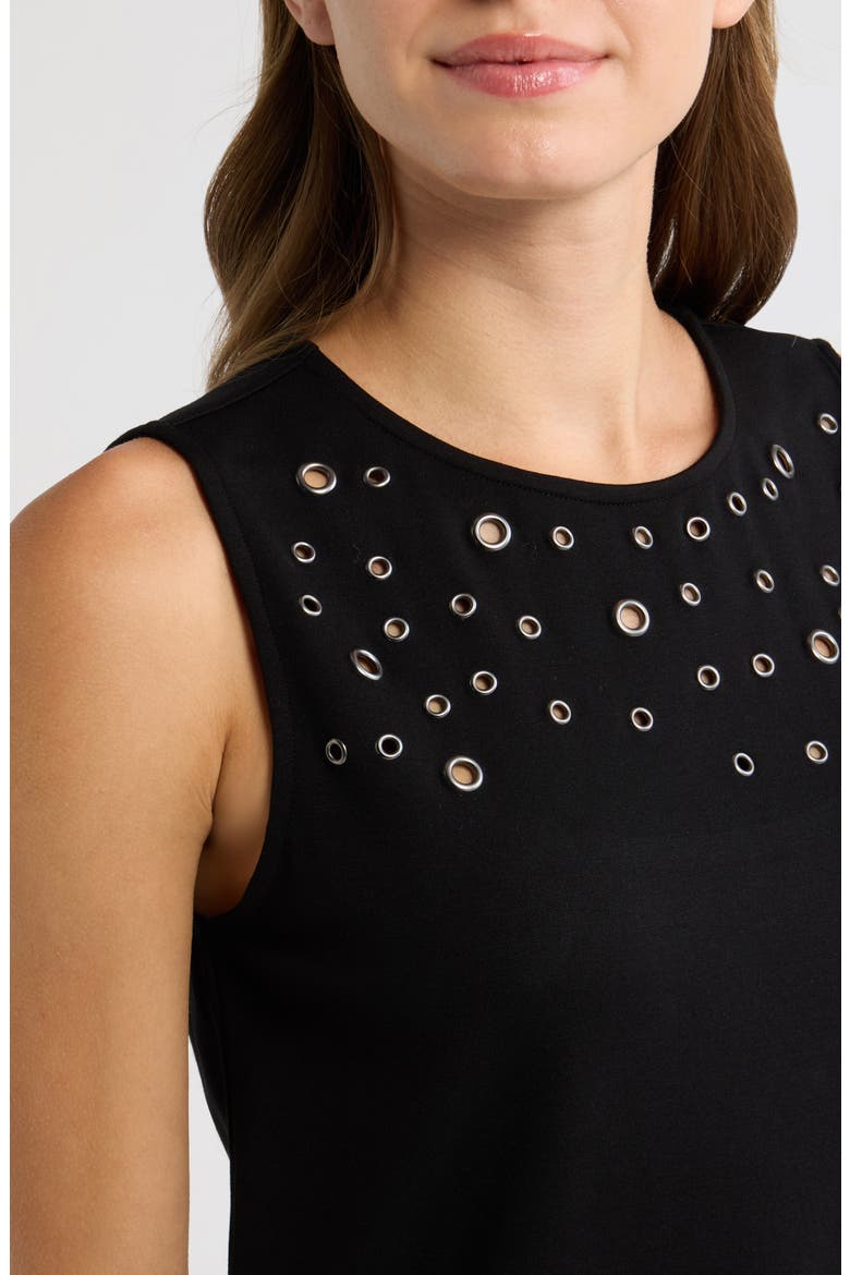 Grommeted Shell, Alternate, color, ANNE BLACK