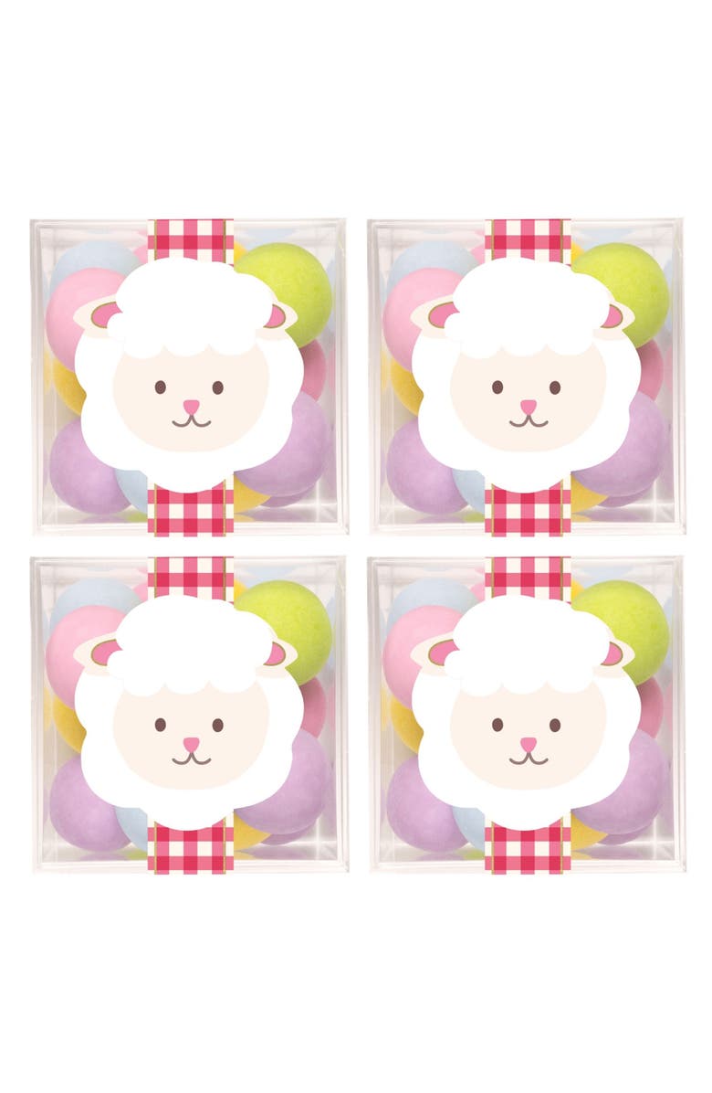 sugarfina Lamb Set of 4 Brownie Bites Candy Cubes, Main, color, 