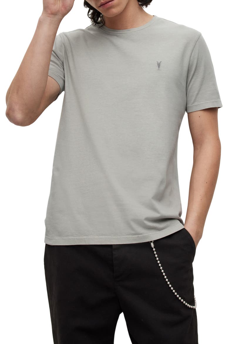 Ossage Cotton T-Shirt, Main, color, WINTER GREY