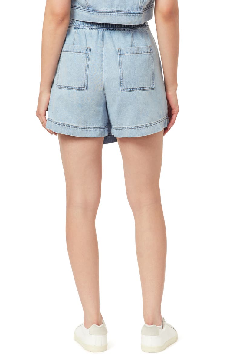 Kensie Denim Skort, Alternate, color, Logan