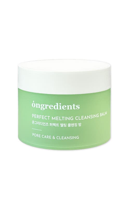 Ongredients Perfect Melting Cleansing Balm
