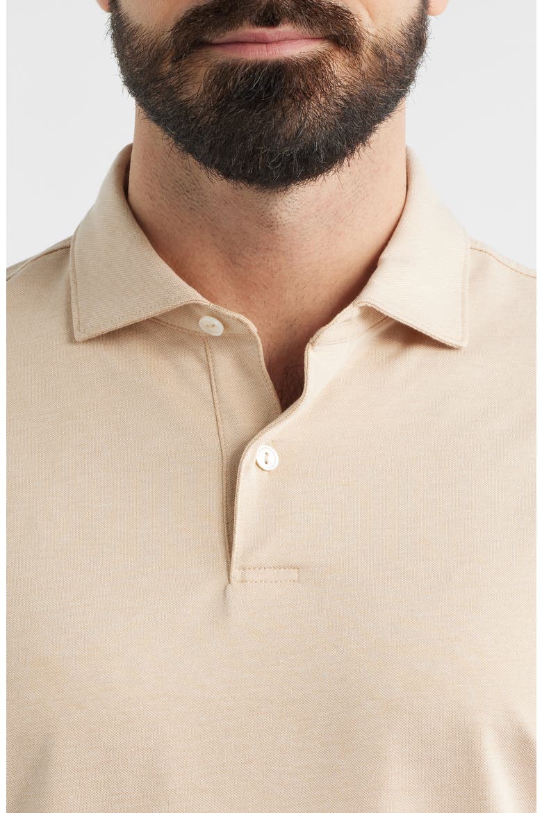 Crown Crafted Albatross Pima Cotton Blend Polo, Alternate, color, SUMMER DUNES