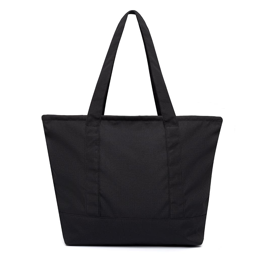 Strata Tote Bag, Alternate, color, Full BLACK