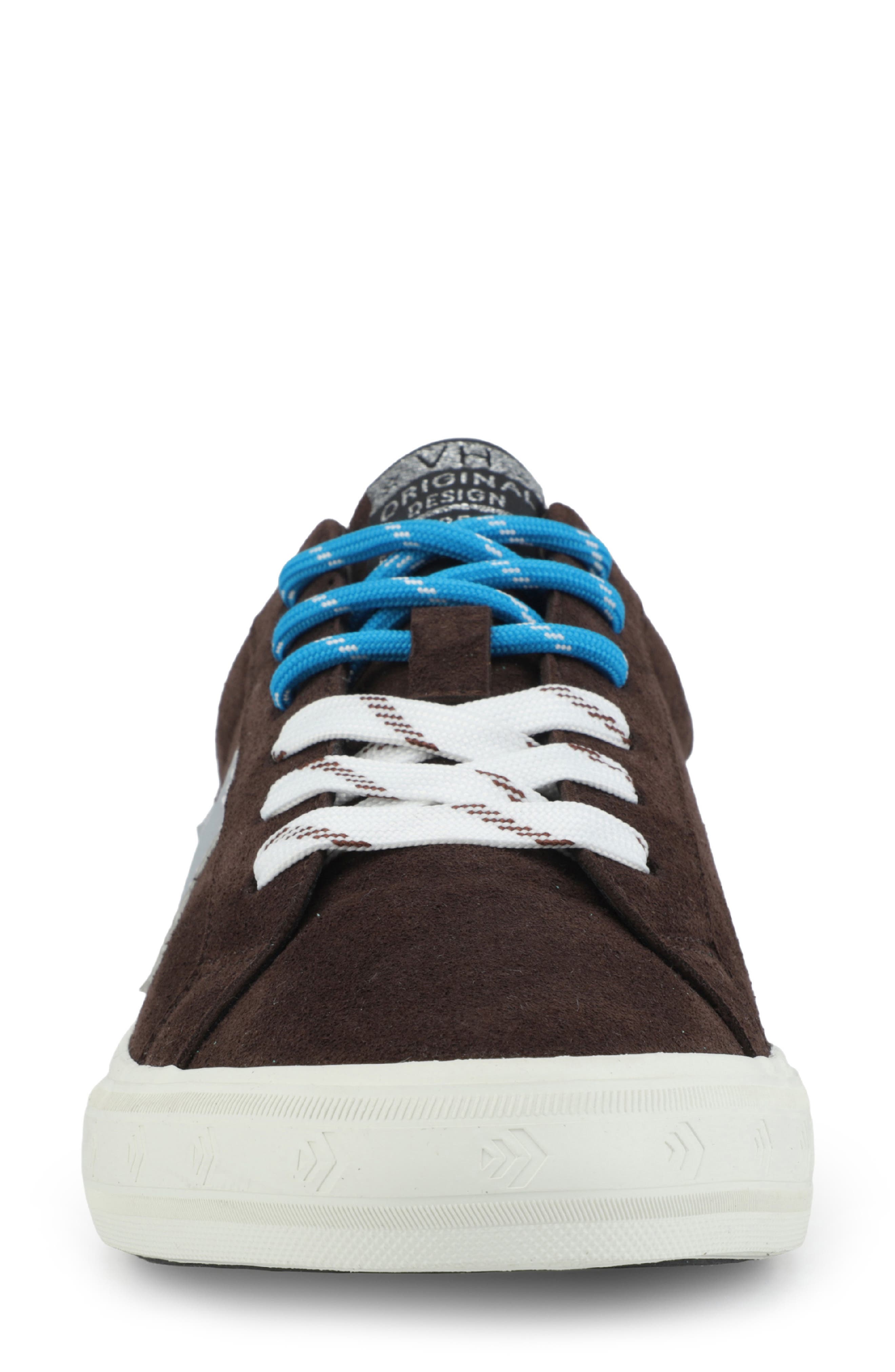 Freya Star Sneaker, Alternate, color, CHOCOLATE BROWN