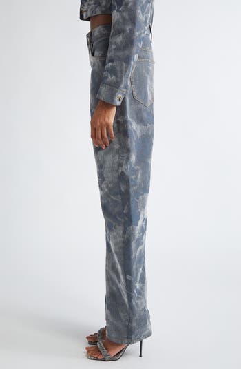 【関税&送料込】Alexander Wang Jeans A Palloncino In Denim jeans a palloncino in cotone in VINTAGE MEDIUM INDIGO